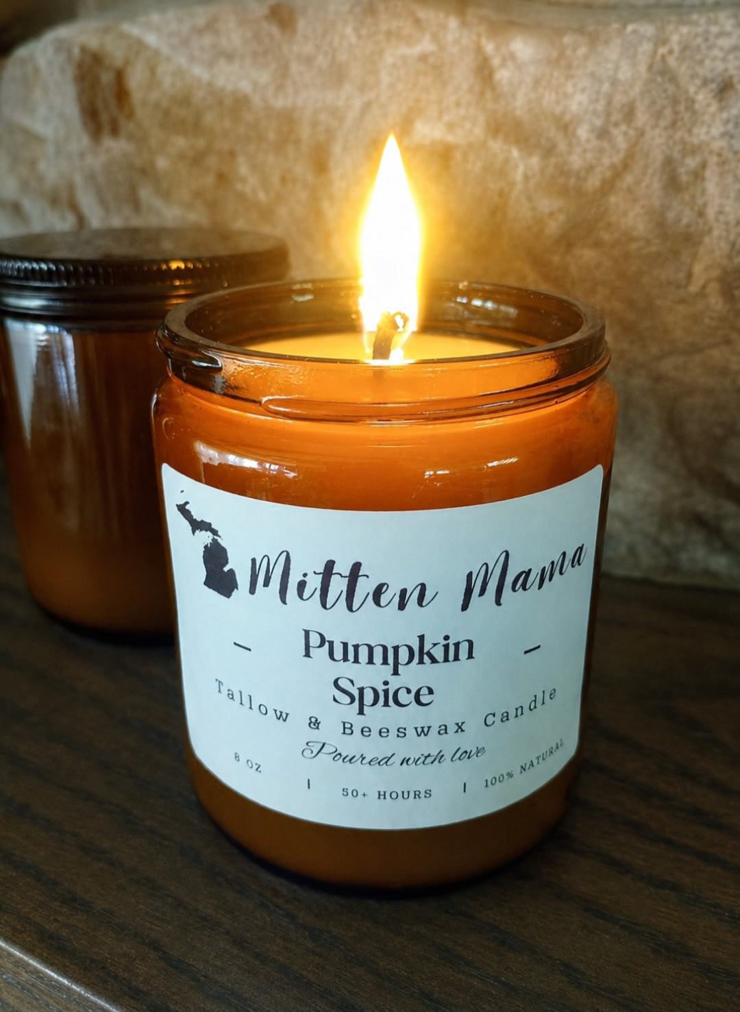 All Natural Tallow & Beeswax Candle